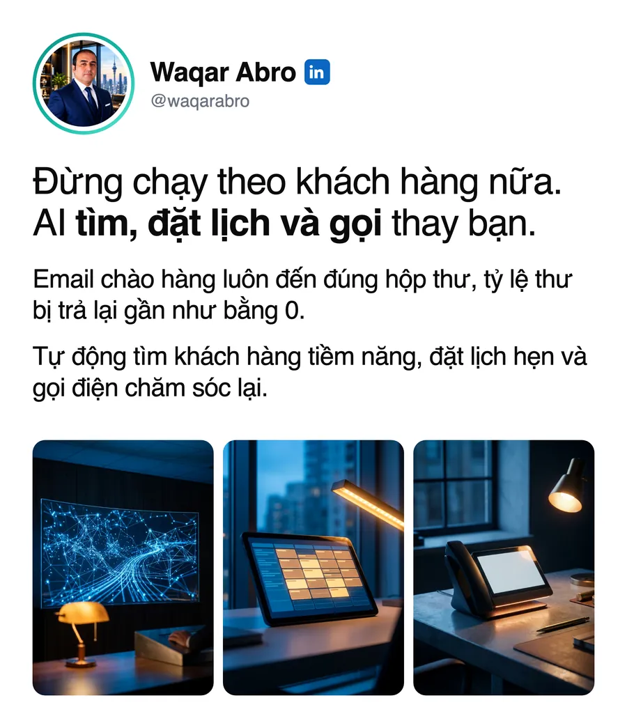 Gương mặt của bạn. Lời của bạn. Bảng tin của bạn.